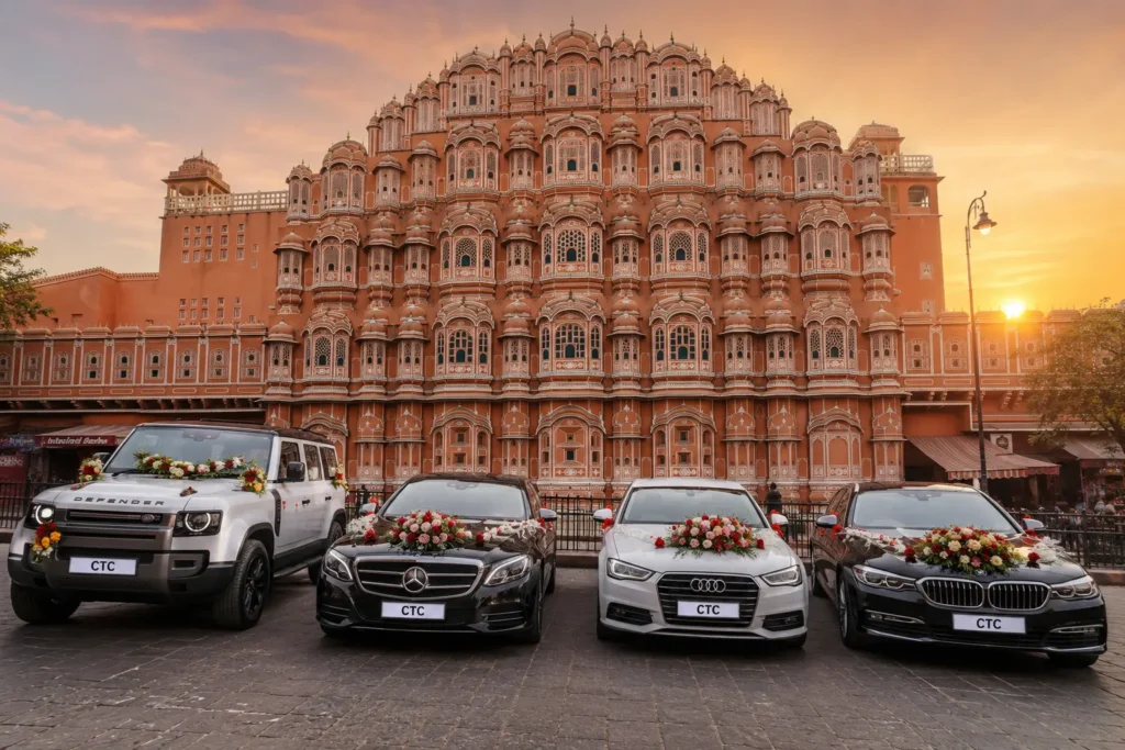 by CTC Jaipur Wedding Car Rental